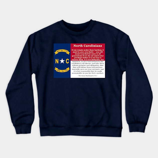 Words of the Regulators (Back Print) Crewneck Sweatshirt by Aeriskate